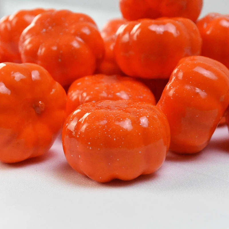 50 шт. искусственные тыквы для Хэллоуина|Искусственные продукты и овощи| |