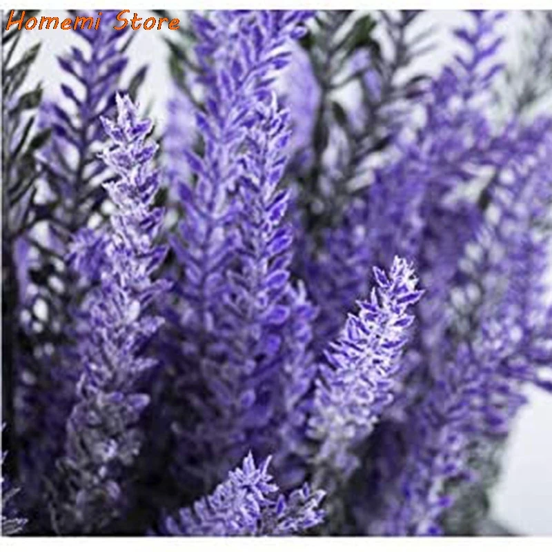 

Lavender Bouquet Artificial Flower Wholesale Plant Wall Decoration Bouquet Material Manual DIY Vases For Home Decor