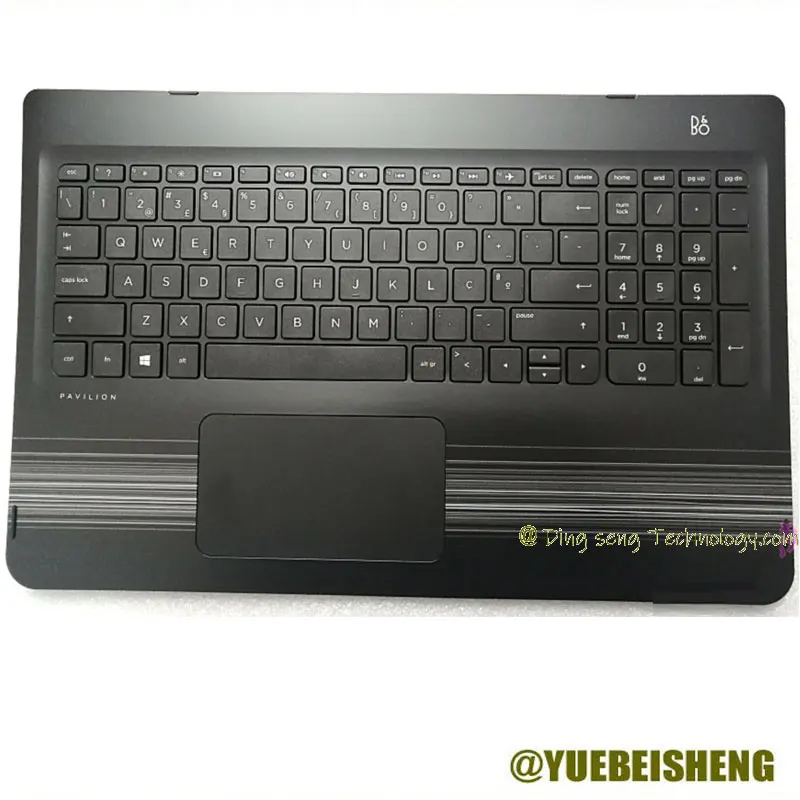 

YUEBEISHENG New/orig for HP Pavilion X360 15-BK Palmrest Portugal keyboard upper cover Touchpad 854823-131