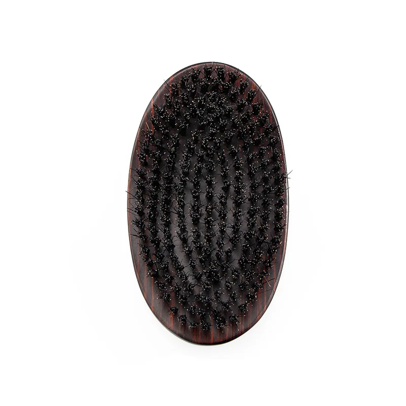 

2021 New MAN Brush Boar Bristle for Men's Mustache Shaving Comb Face Massage Facial Hair Cleaning Brush Beech Comb Drop Shipping