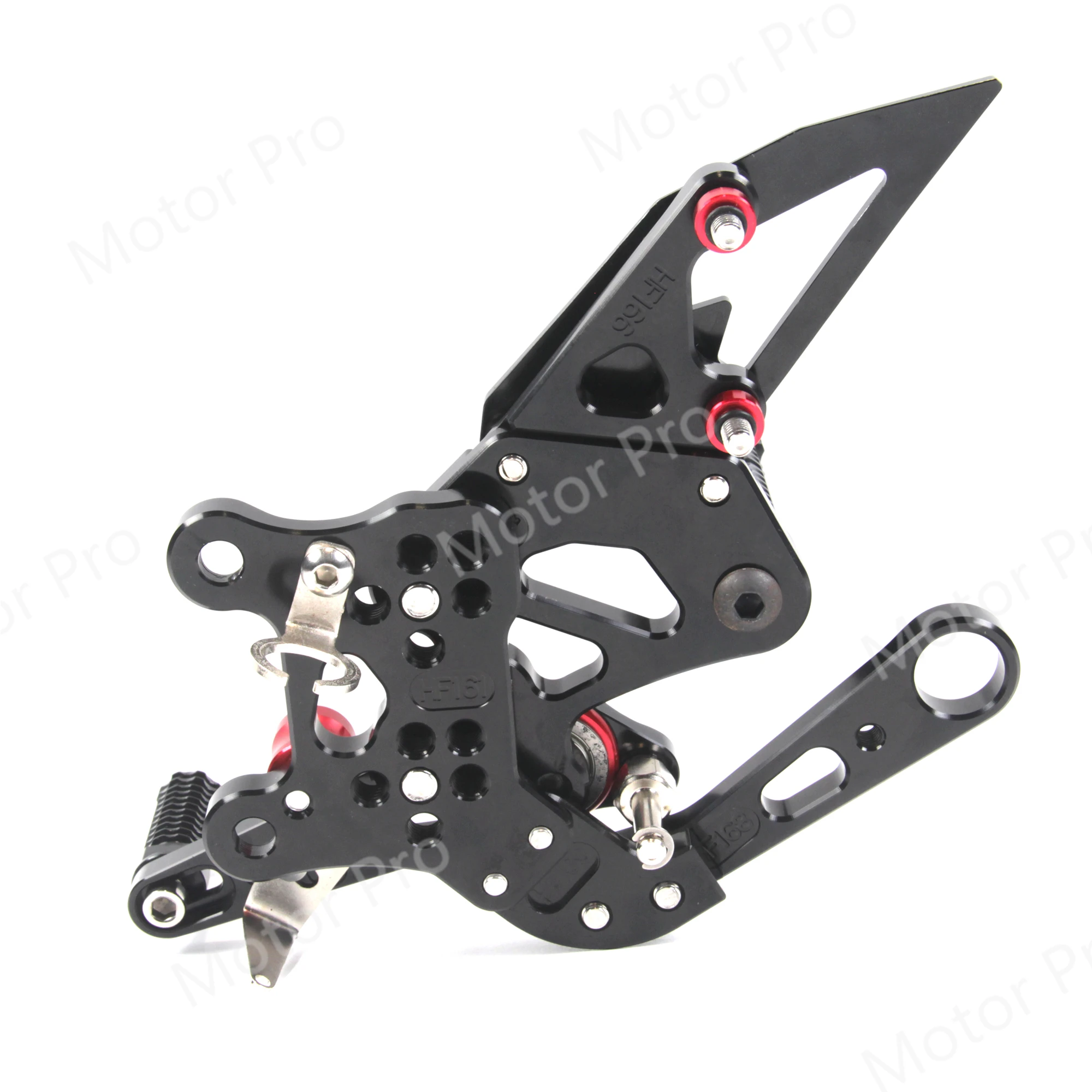 Регулируемые подножки для Aprilia RSV4 R FACTORY 2009-2012 аксессуары для мотоциклов подножки Rearsets 2010 2011 CNC алюминий