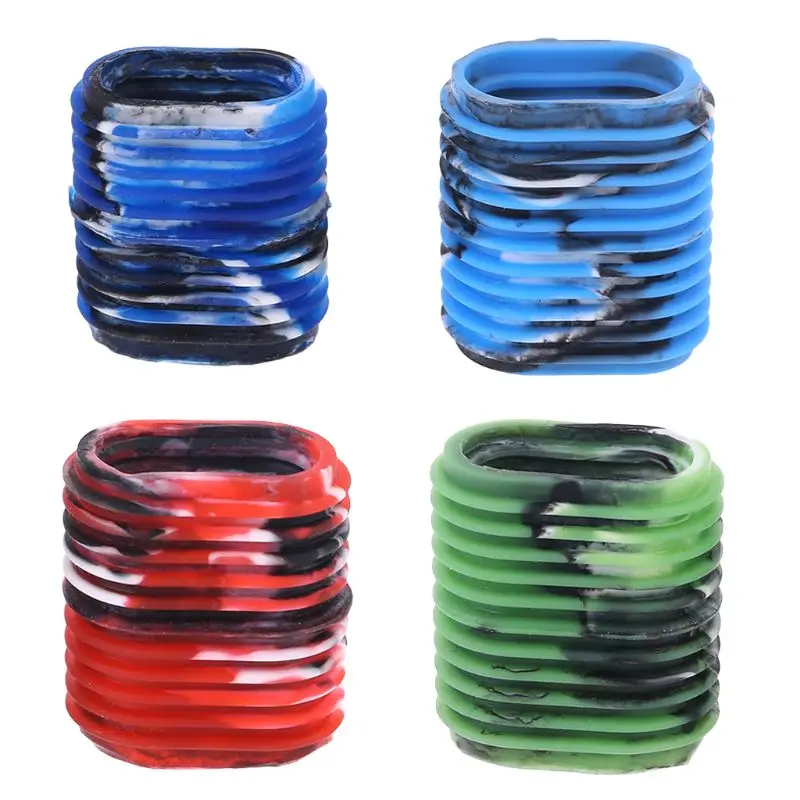 

4Pcs Portable Fishing Reel Grip Handle Cover Non-Slip Ergonomic Knob Multicolor Rubber Baitcast Protector Fishing Tool Accessory