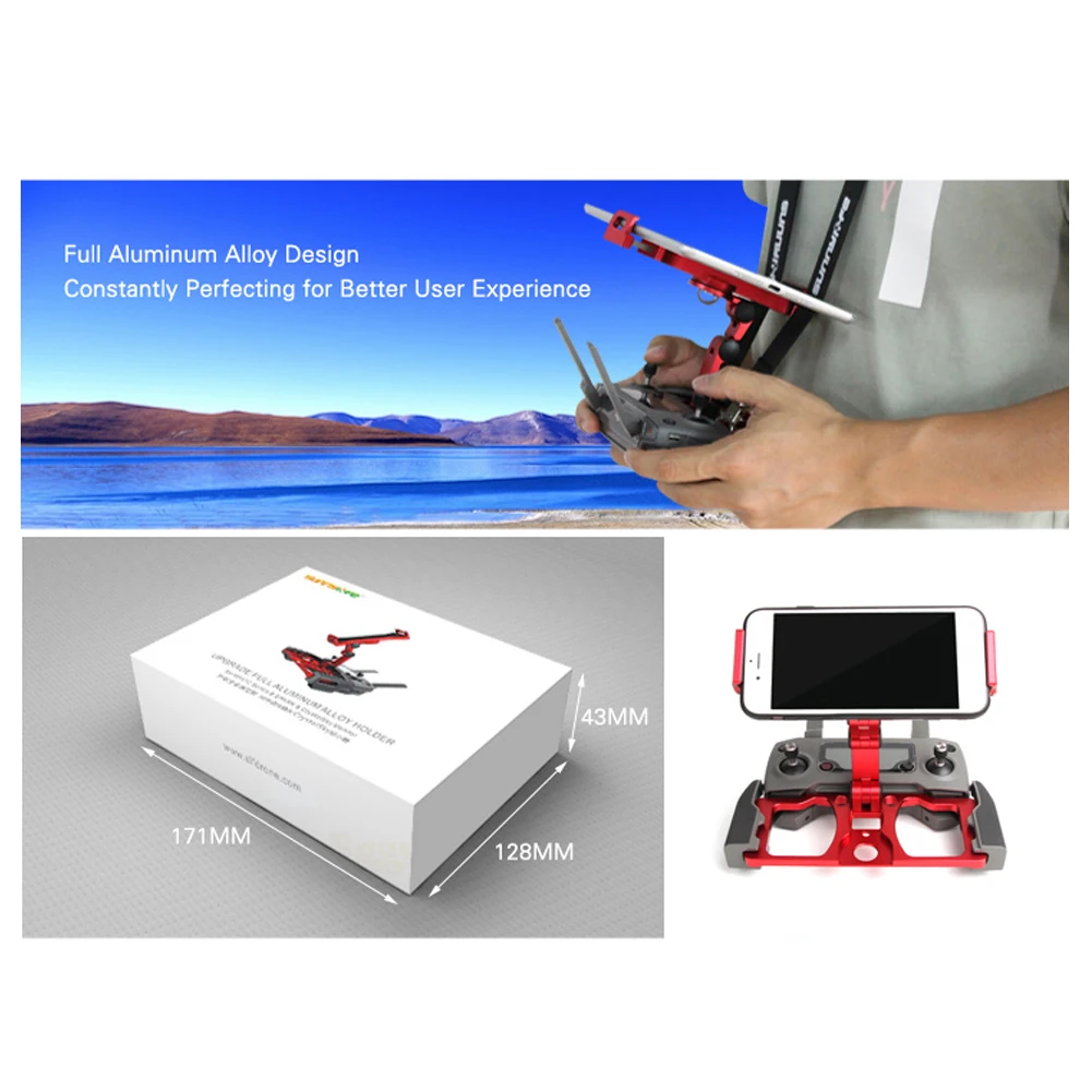 

Tablet Bracket for DJI Air 2S/Mini 2/MAVIC Drone Controller Phone Holder Aluminum Alloy Smart Phone Accessoeries
