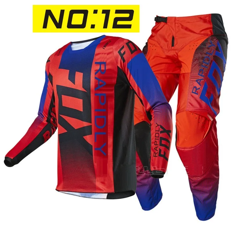 NEW 2021 rapidly FOX 180/360 Pink Motocross Jersey and Pants gear set Combo mx motorbike clothing mtb Off Road racing suit | Автомобили и