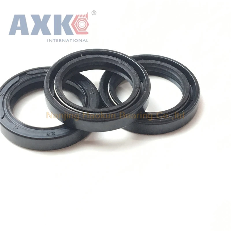 AXK 16x26x 6/7 16x27x Нитриловая Резина NBR двойная губная пружина TC кольцо прокладка
