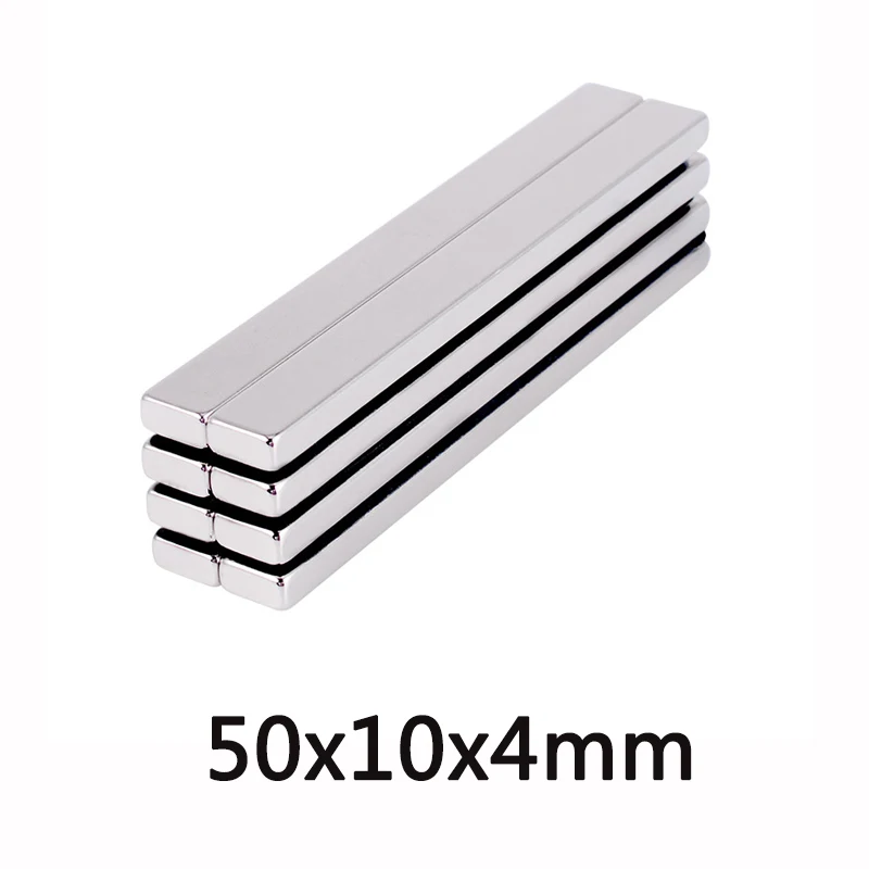 1/2/3 шт. 50x10x4 мм найти основные квадрат магнит мощные магниты сильный блок с