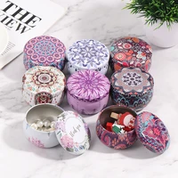 drum shaped jewelry candy cookie box festive party supplies rose tea pot tin box small fresh home garden personality jewelry box
