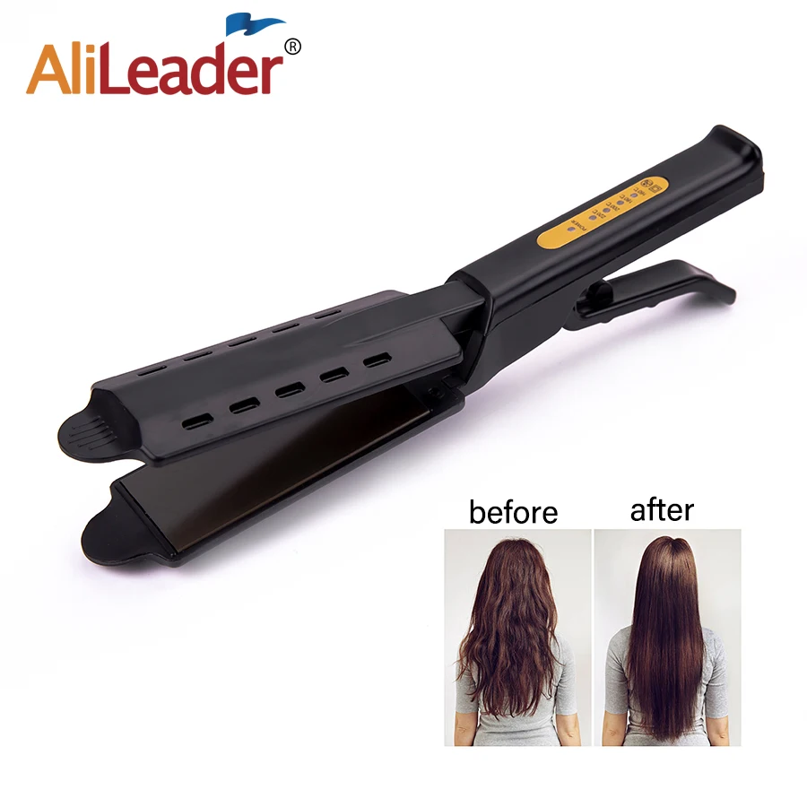 Alileader салонный выпрямитель для волос Турмалин Влажная и сухая керамическая