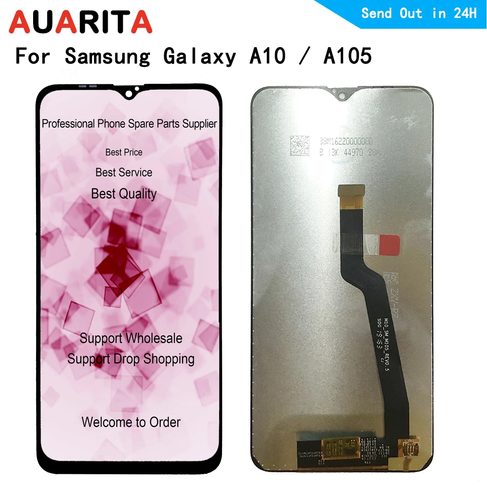 ЖК дисплей для Samsung Galaxy A10 A105 сенсорный экран с цифровым преобразователем A105G A105FN/DS