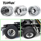 Задние колесные диски YEAHRUN из металлического сплава, ступицы для Tamiya R620 114