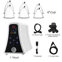 breast vacuum massager smart touch screen multiple size suction pump massage cup massage slimming suitable for home and salon