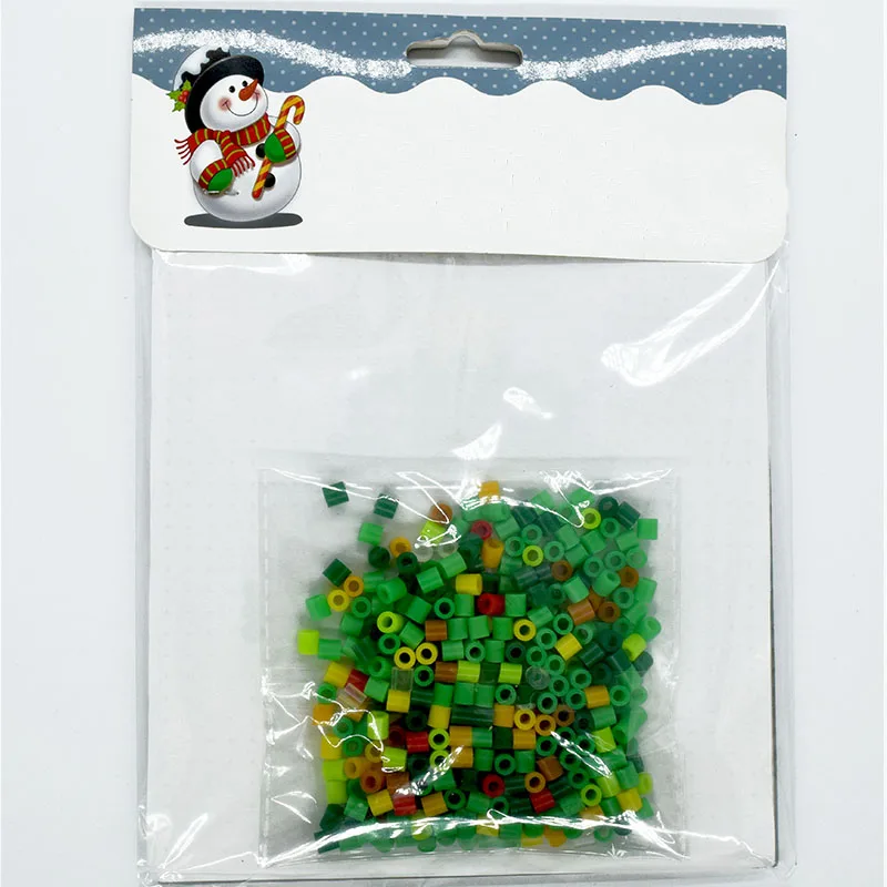 

JINLETONG Hama beads Set Hama iron Bead Toy Hama Bead 5mm 3D Puzzle Christmas Christmas Tree Children's Educational Toy Gift