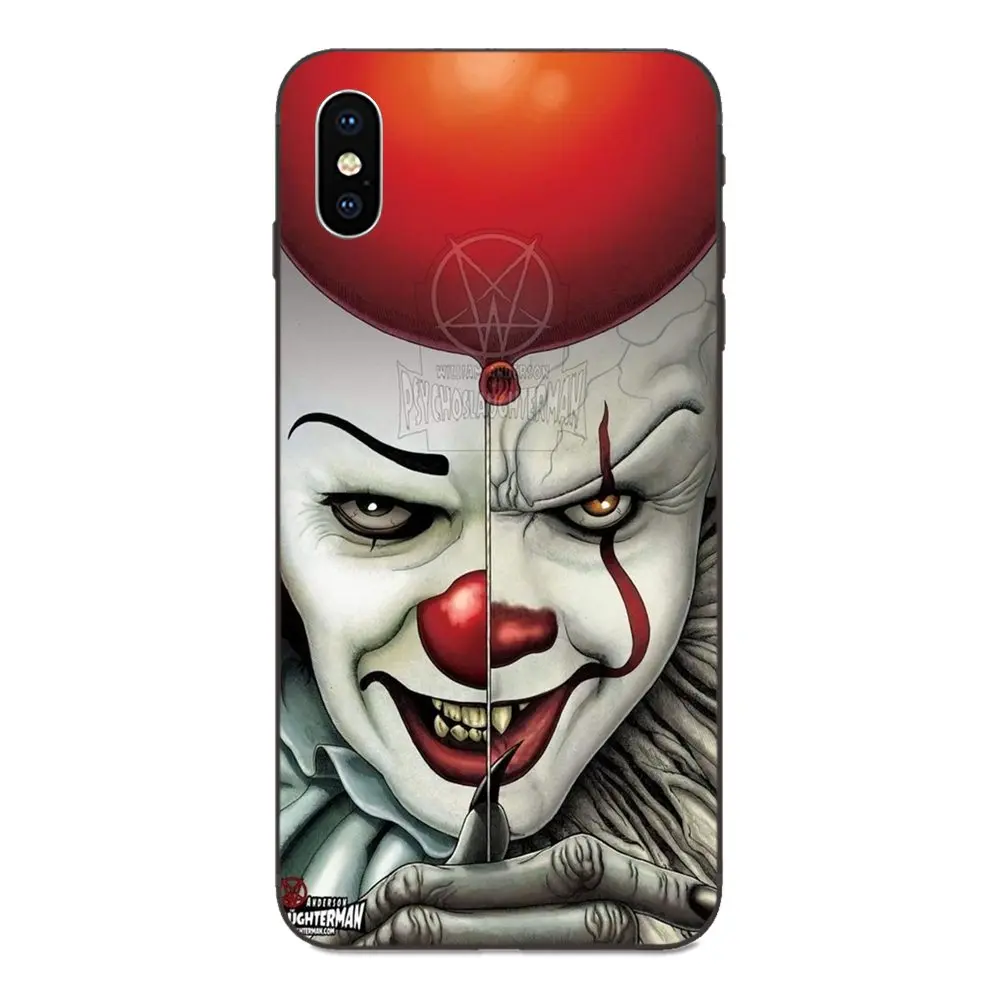 Стивен Кинг это клоун ужас мягкая Розничная Новая мода для Apple iPhone X XS Max XR 4 Φ 5 4S SE 6