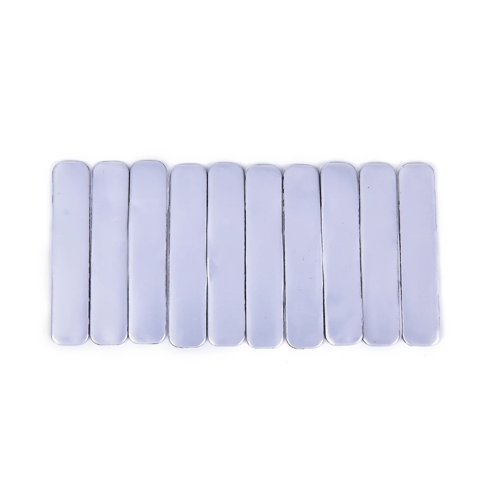 

10Pcs/bag Golfer Adhesive Lead Tape Strips Add Power Weight To GOLF CLUB Tennis Racket Iron Putter Racquets Golf Accessaries HOT