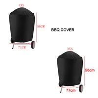 bbq cover weber heavy duty outdoor black waterproof grill cover protective round rectangle barbecue grill garden accessory
