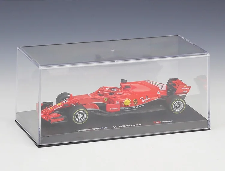 Elite SF71H No7 Kimi BBurago 1:43 F1 SF90 SF14T Nr7 Кими Райкконен SF15T Nr5 Феттель F2012#6 Фелипе Масса литья под давлением модель автомобиля - Цвет: Elite SF71H No7 Kimi