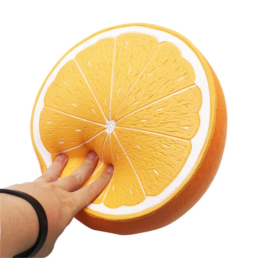 

Stress Relief Toy Super Big Giant Fruit Squishy Slow Rising Orange Watermelon Strawberry Peach Jumbo Soft Kawaii Squishies Toys