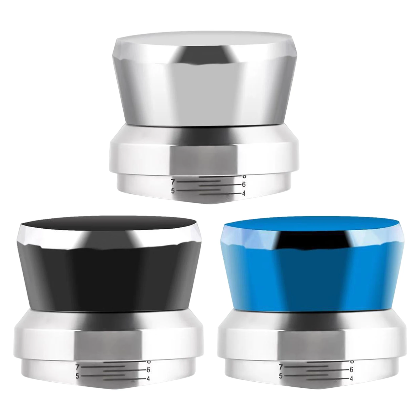 

304 Темпер для кофе из нержавеющей стали 58 мм, дистрибьютор кофейного порошка, молоток, аксессуары для приготовления кофе