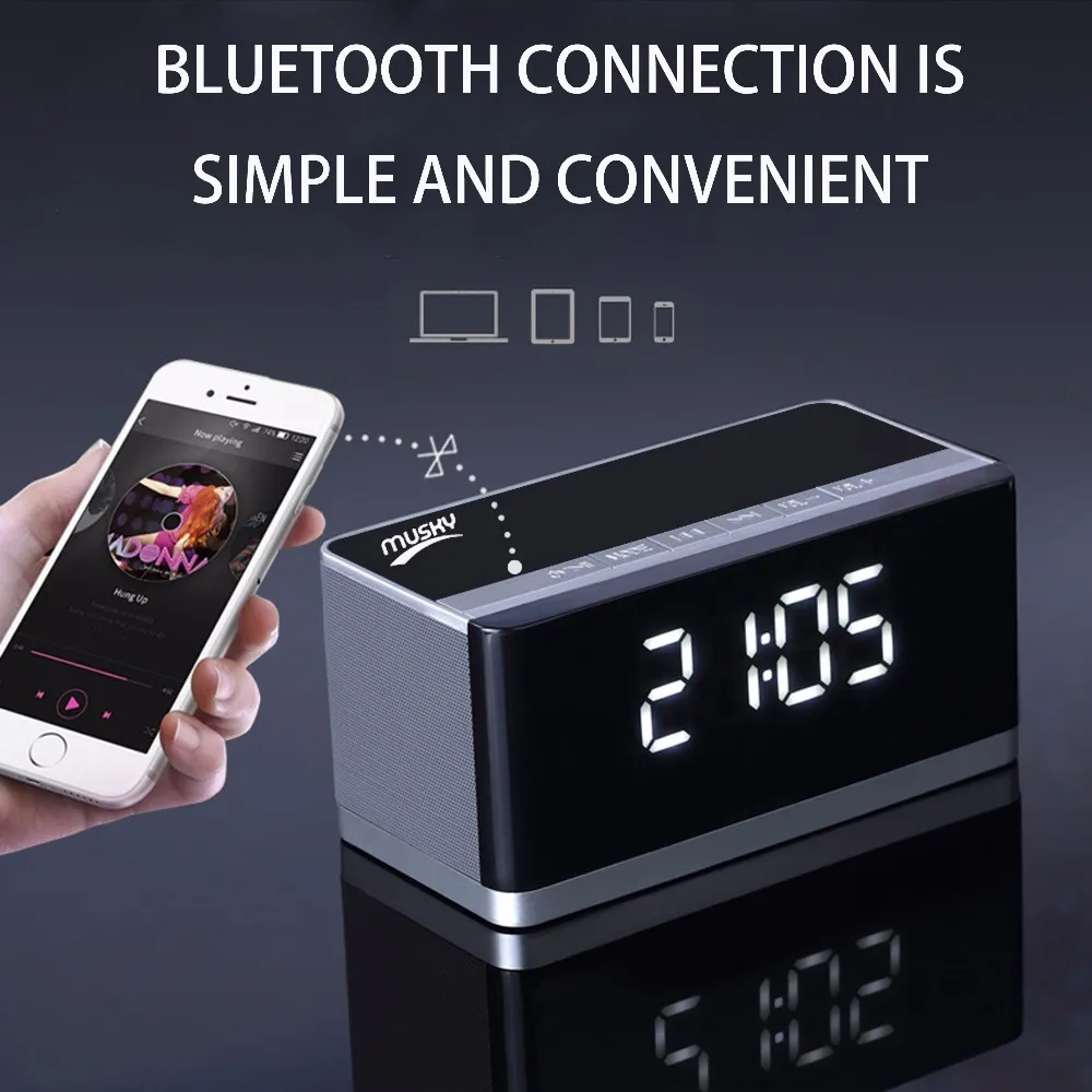 Musky DY27 беспроводной Bluetooth динамик 10 Вт портативный звук 3D стерео музыка объемный