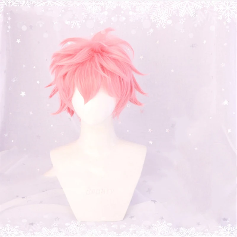 С героями из мультфильма Мой герой Косплэй парики ашидо Мина парик термостойкие