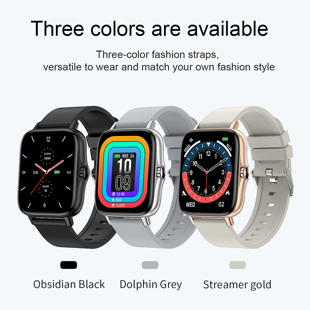 

Smart Watch Bluetooth Call Fitness Bracelet Waterproof Watch Blood Oxygen Smart Watch Men reloj inteligente Smartwatch 2021