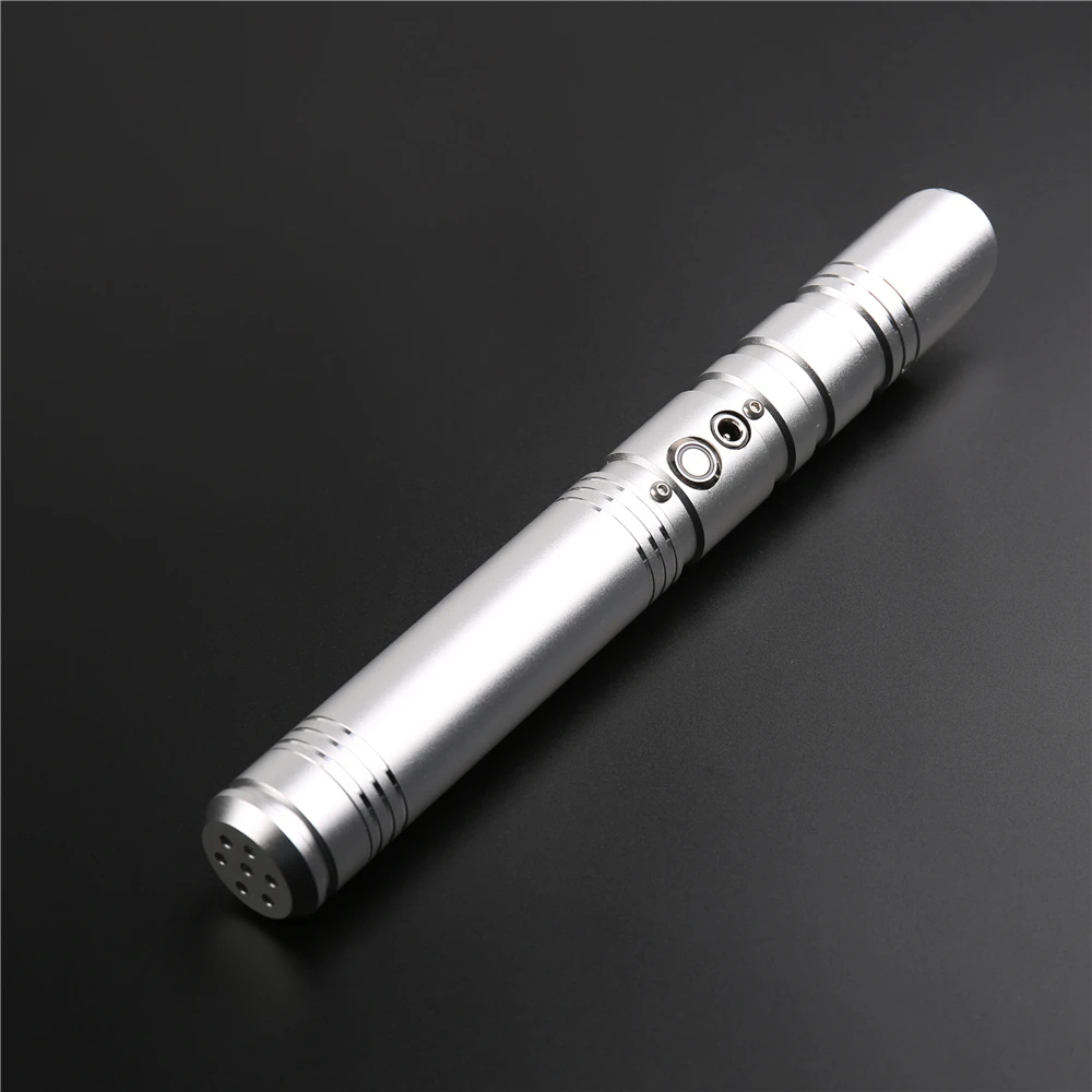 

TXQ Lightsaber Metal Hilt Heavy Dueling 12 Color RGB LED Change Volume Adjustment Force 6 Sound Fons FOC Blaster Saber TS025GIFT