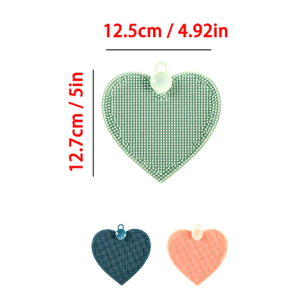 

1 Pc Magic Silicone Dishwashing Sponge Scrubber Cleaning Brush One Hundred Cleaning Cloth Dishwashing Pan Kitchen Washing Dishes