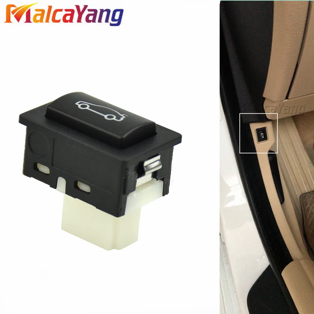 1 Pcs Car Trunk Unlock Release Button Cover For BMW 3/5/7 Series F20 F30 F35 F10 F11 F18 E84 OEM 61319200316 Car Accessories