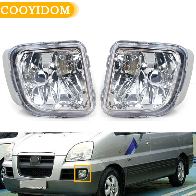 Передний бампер противотуманный автомобильный светильник s для Hyundai i800 H1 Starex 2005