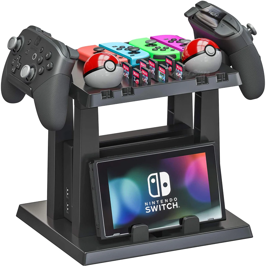 Консольный переключатель nintendo& Pokeball& игровой диск& контроллер& tv док-станция кронштейн для хранения держатель башня для nintendo переключатель аксессуары