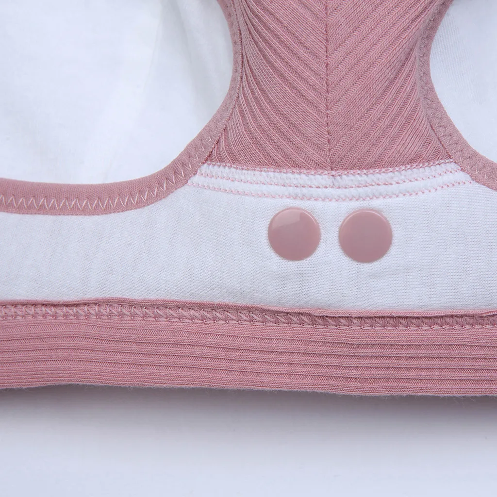 

Maternity Pure Color Feeding Nursing Bar Pregnant Women Solid Soft Bra Underwear Ladies Comfortable Breastfeeding Underclothes