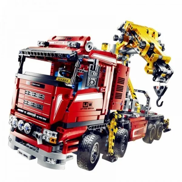 Конструктор Lepinblocks Technics Грузовой кран-Technic совместим с Лего 8258 LN-20013 | Игрушки и