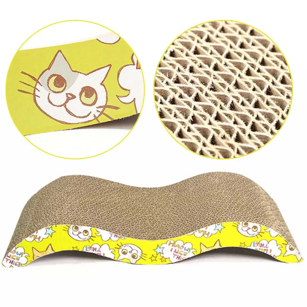 M-образные кошачьи царапины игрушки кошачья Когтеточка котята коврик из