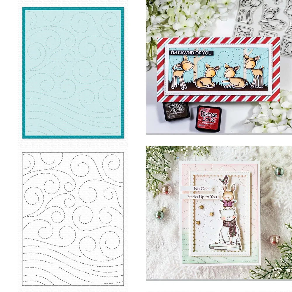 

Ocean wave background Metal Cutting Dies DIY Scrapbooking Photo Album Decorative Embossing PaperCard Craf Butterfly knife craft