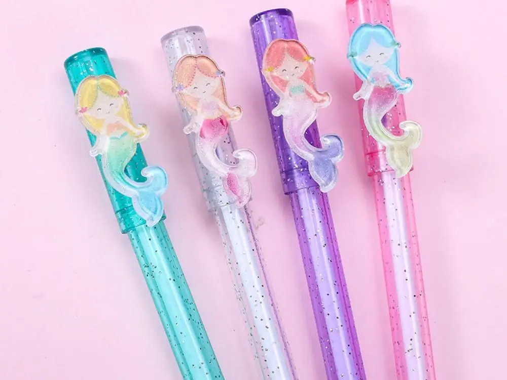 Корейская стираемая ручка в виде Русалочки нейтральная школьные принадлежности