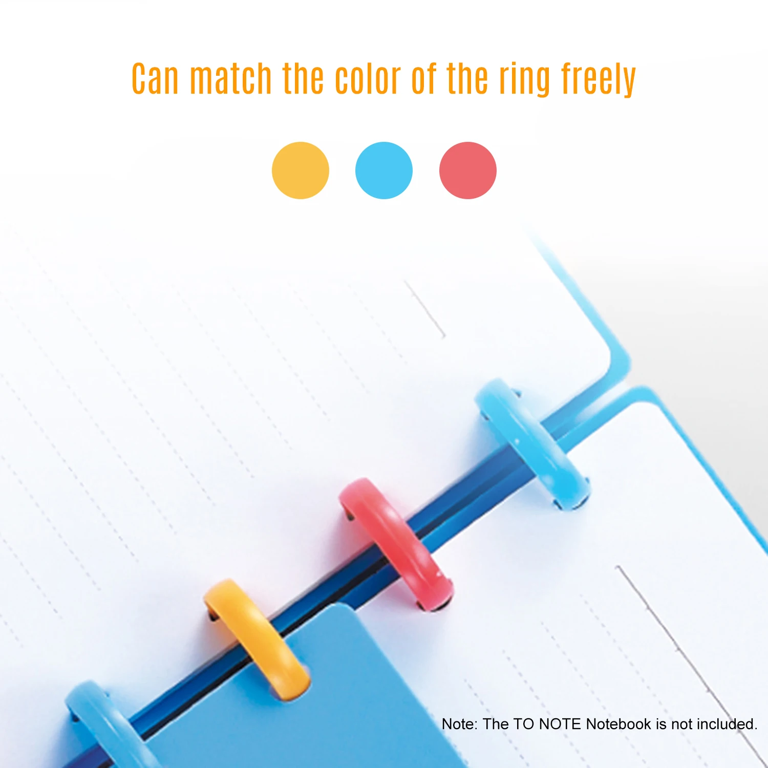 KW trio 12 шт. диск переплет кольцо Т образное отверстие гриб свободный лист блокнот