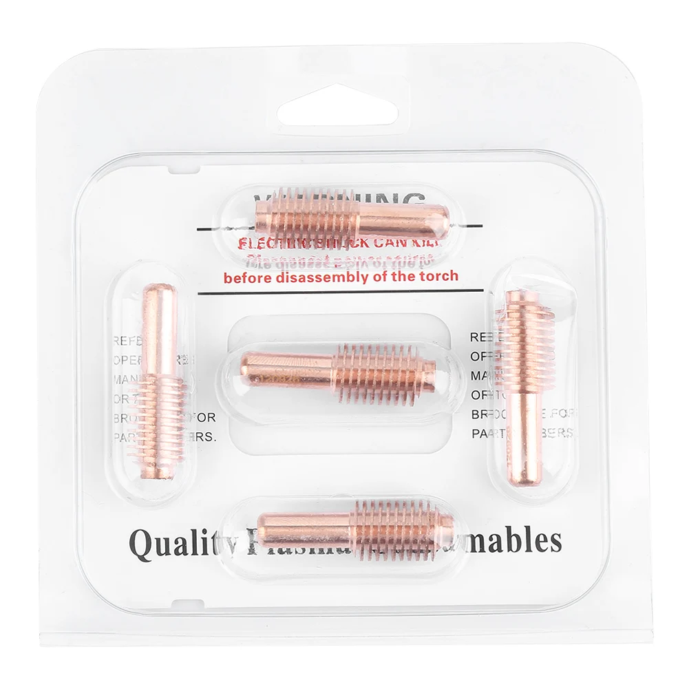 

5pcs Plasma Cutter Electrodes Consumables 120926 for MAX1250 Cutting Machine