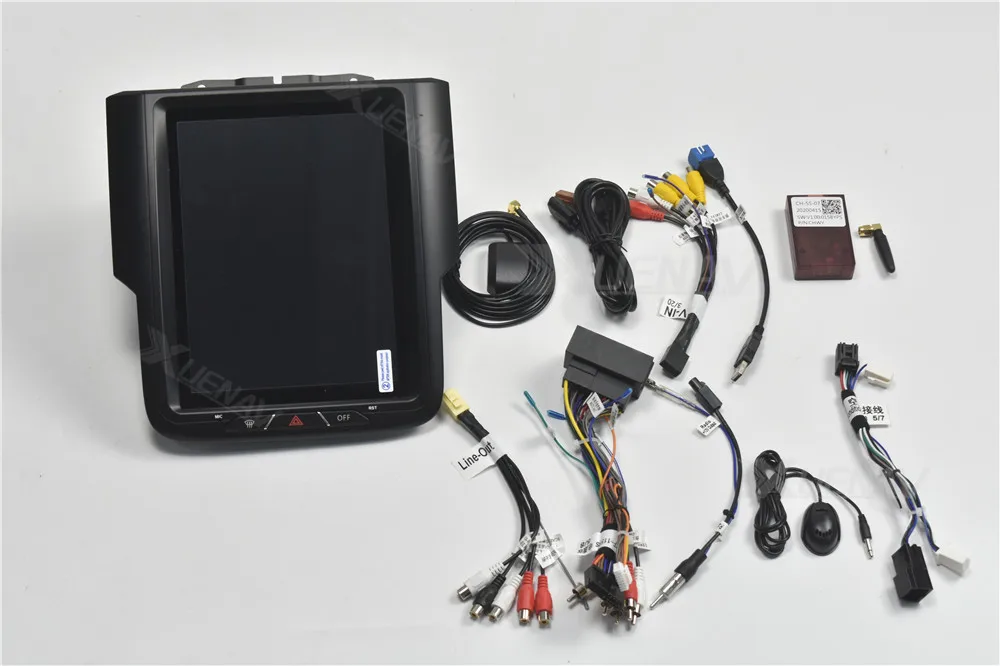 

XUENAV 10.4 inch Car Radio GPS Navigation For-Dodge RAM 2013-2017 Car DVD Player Vertical Screen Android System Support Carplay