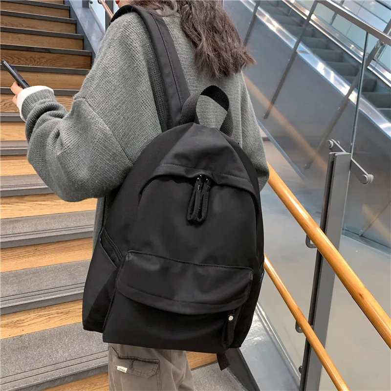 

Модный холщовый рюкзак, сумка на плечо для женщин, противокражная новая школьная сумка для девочек-подростков, Студенческая сумка, женская ...
