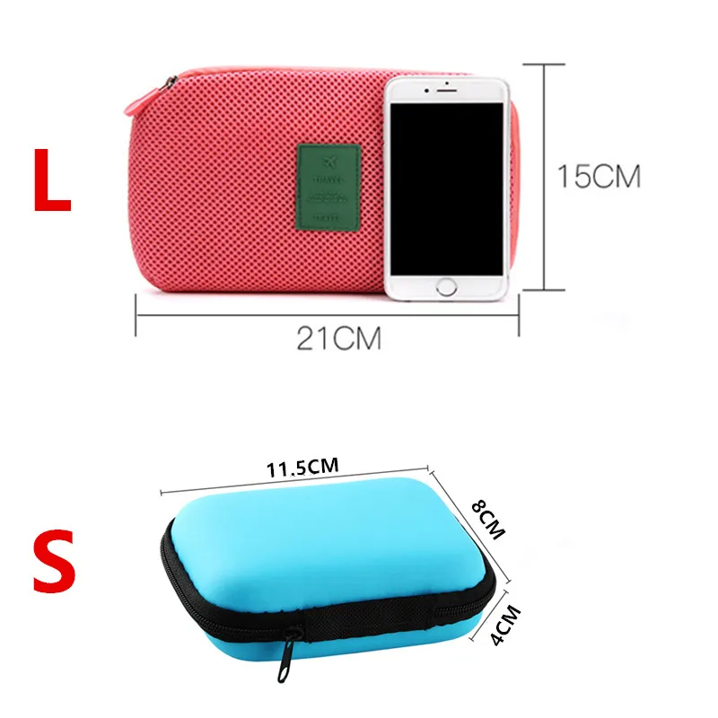 Переносная сумка для наушников аксессуары телефона переносная уличная дорожная