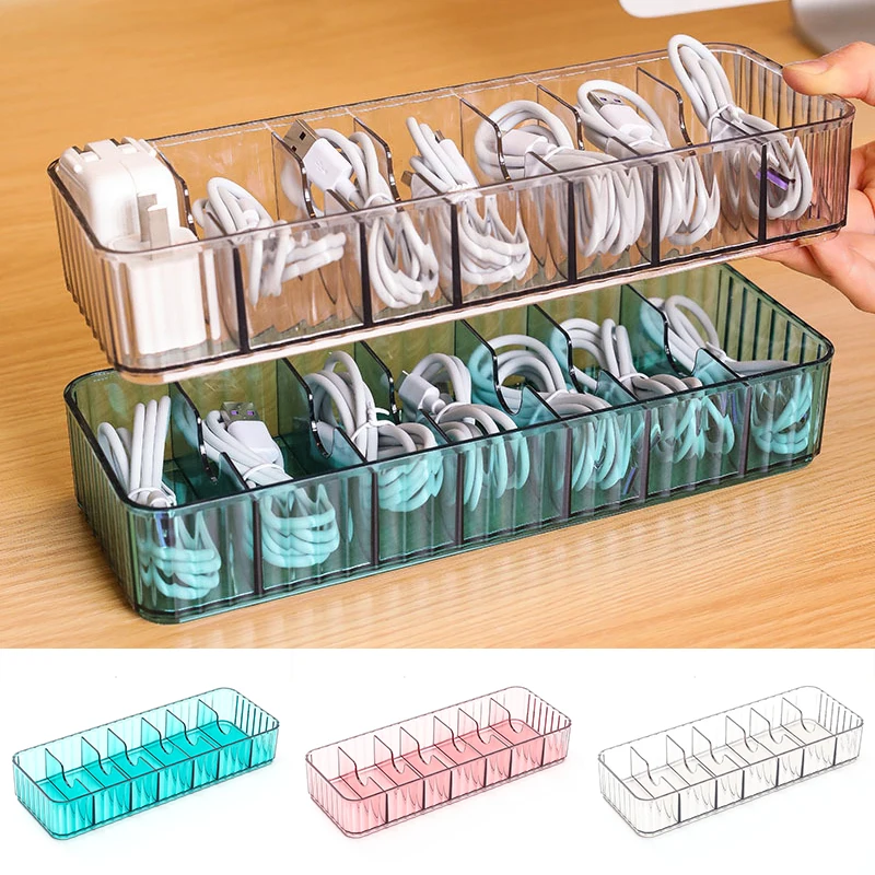 

Коробка для управления кабелями, многосетчатый чехол для хранения данных, пылезащитный держатель проводов, контейнер для хранения кабеля ...