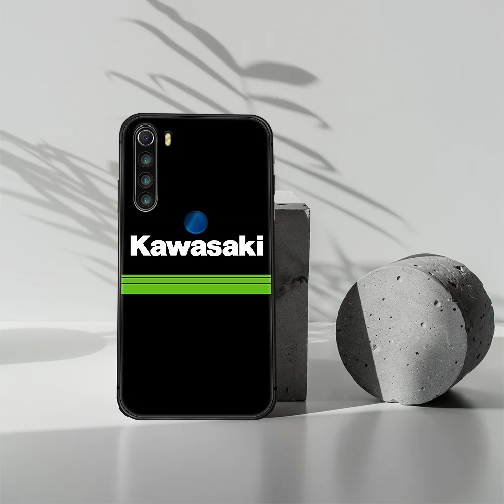 

Japan brand Kawasaki Phone Case Cover Hull For XIAOMI Redmi 7 7a 8 8a 9 9a NOTE 6 7 8 8t 9 9s Pro Max 4X black Waterproof Luxury