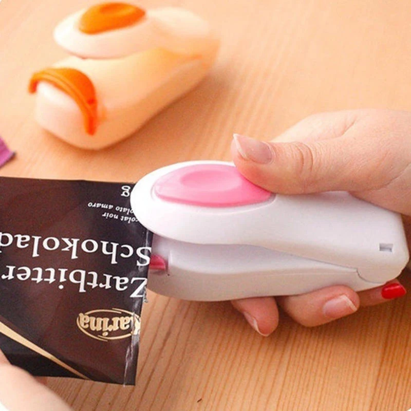 

Portable Mini Home Heat Sealing Machine Seal Packing Plastic Bag Sealer