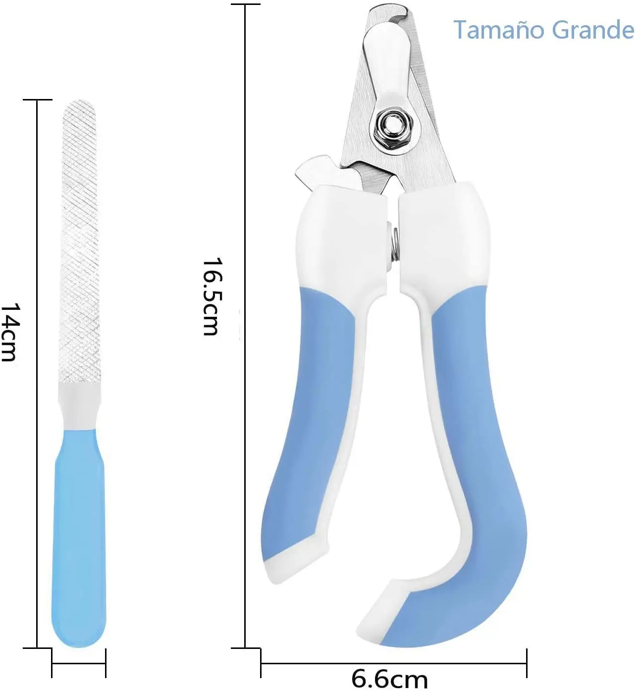 

Professional Pet Nail Clippers Dog Cat Stainless Steel Two-color Labor-Saving Nail Clippers Convenient Beauty Cleaning Supplies