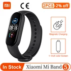 Оригинальный Смарт-браслет Xiaomi Mi Band 5, 4 цвета, браслет с AMOLED экраном 1,1 дюйма, 24 часа, пульсометр, фитнес-трекер, смарт-браслет 5