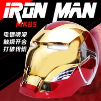 disney marvel limited edition iron man mk85 helmet electroplating mask wearable armor adult child role playing