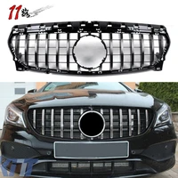 gt front grille for benz cla class w117 cla200 cla220 cla260 cla45 2014 2019 abs mesh grille without emblem