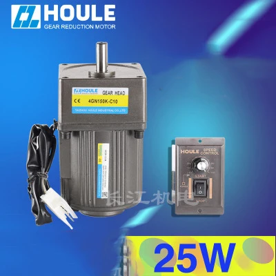 Реверсивный электродвигатель 4IK25R-C2-GN 220 В переменного тока 25 Вт с высоким