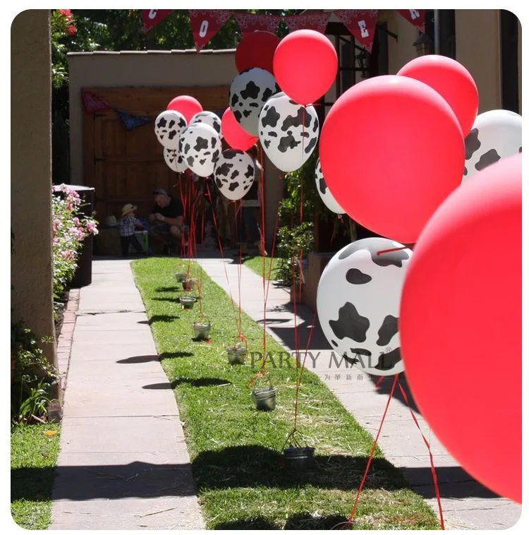 12 дюймов сафари животных набор воздушных шариков с букет собака след шар связка 20