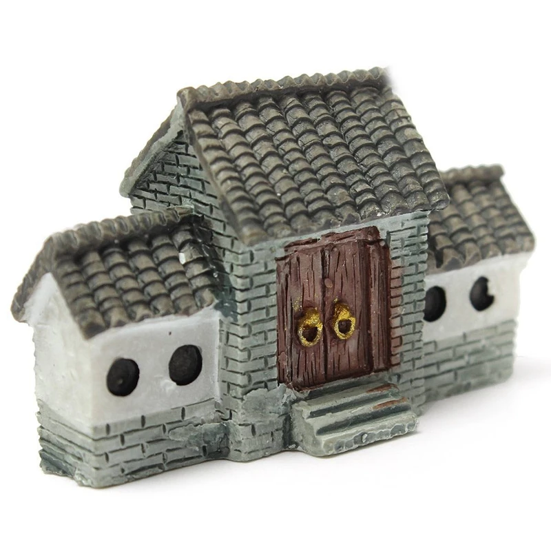 Миниатюрная вилла кукольный домик комнатный цветок растение ремесло DIY